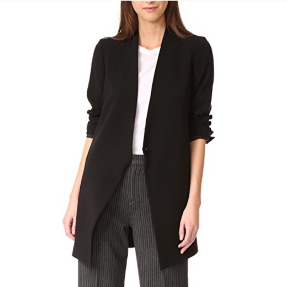 Nwot Theory Blazer Winola Admiral Cape Size 10 - image 1